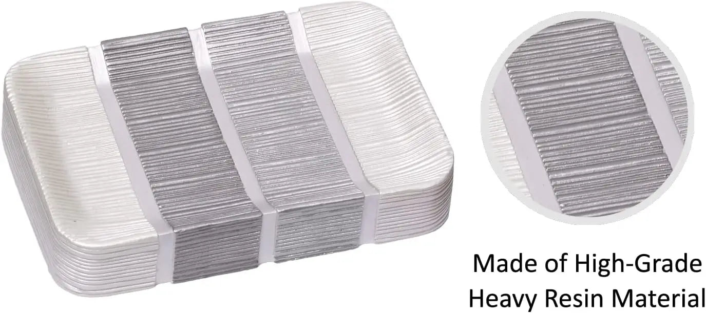 Modern Gray Bathroom Accessories Set Organizer