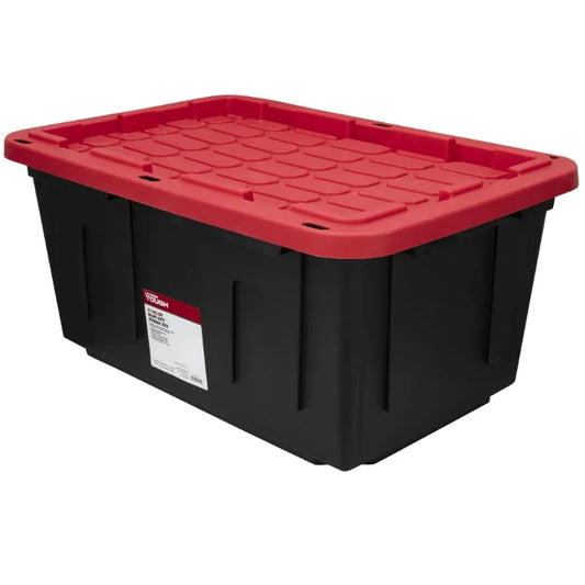27 Gallon Heavy Duty Storage Bin with Snap Lid