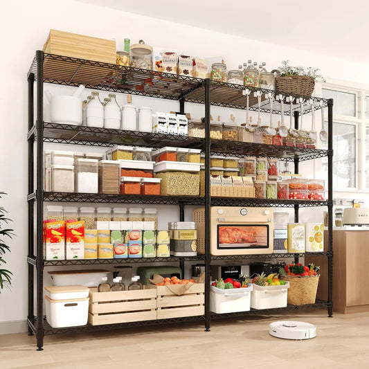 Heavy Duty Adjustable 5-Tier Garage Storage Shelving