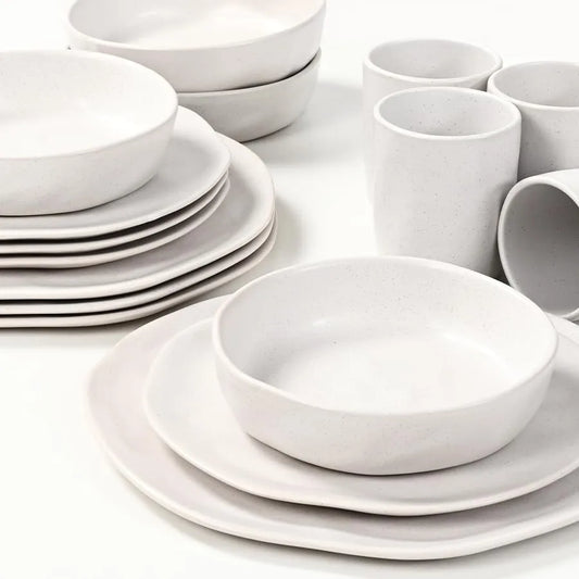 16-Piece Ceramic Dinnerware Set for Four Place Settings