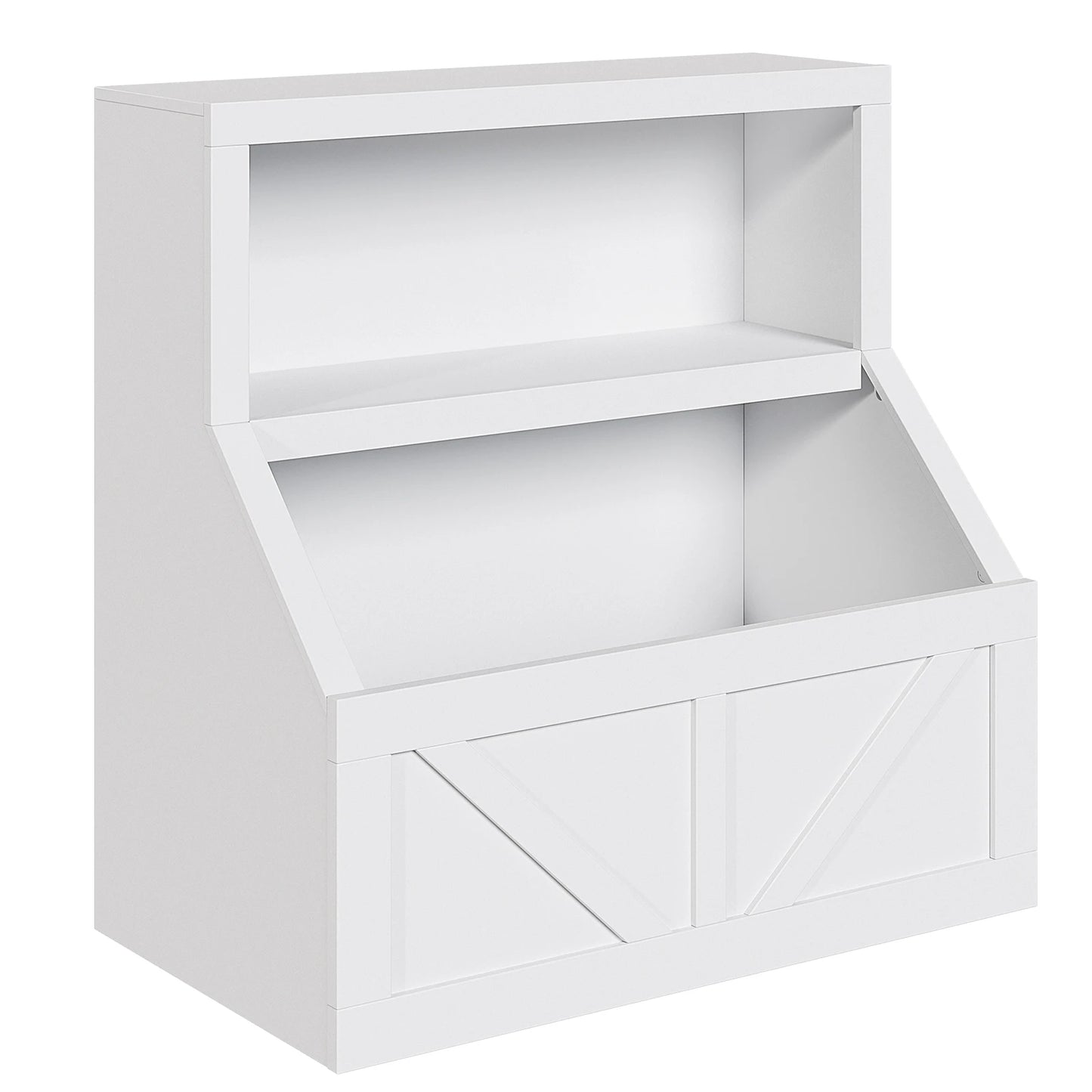 Kids Wooden Toy Storage Organizer Bookshelf