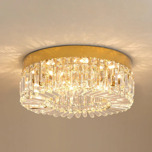 Luxury Crystal LED Ceiling Light Fixture