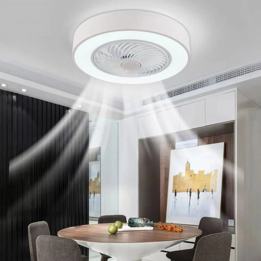 Modern LED Ceiling Fan Light with Remote