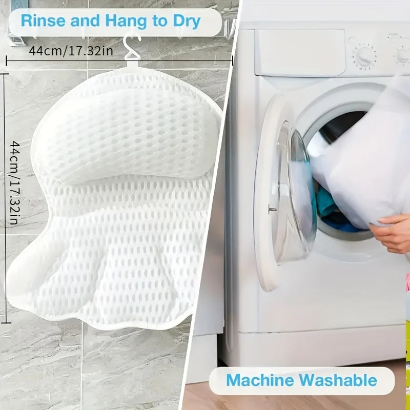 Luxury Non-Slip Spa Bath Support Pillow