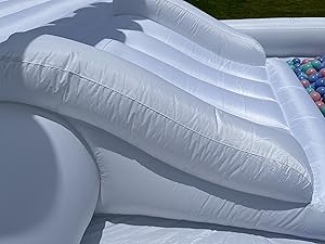 Kids Inflatable Bounce House with Slide and Ball Pit