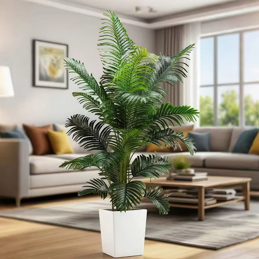 Artificial Palm Tree Floor Plant (Set of 2)