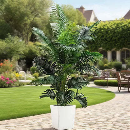 Artificial Palm Tree Floor Plant (Set of 2)