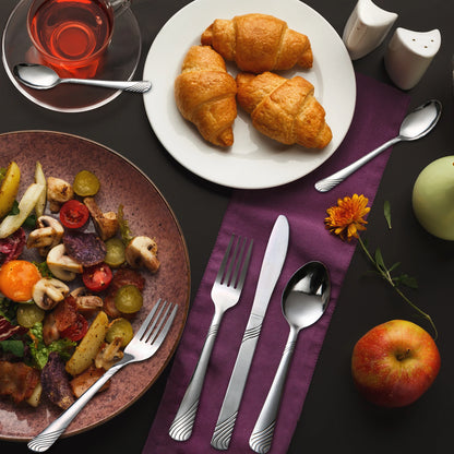 48-Piece Stainless Steel Cutlery Set for Eight Place Settings