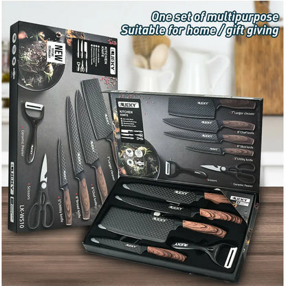 Prestige Stainless Steel Professional Kitchen Knife Set