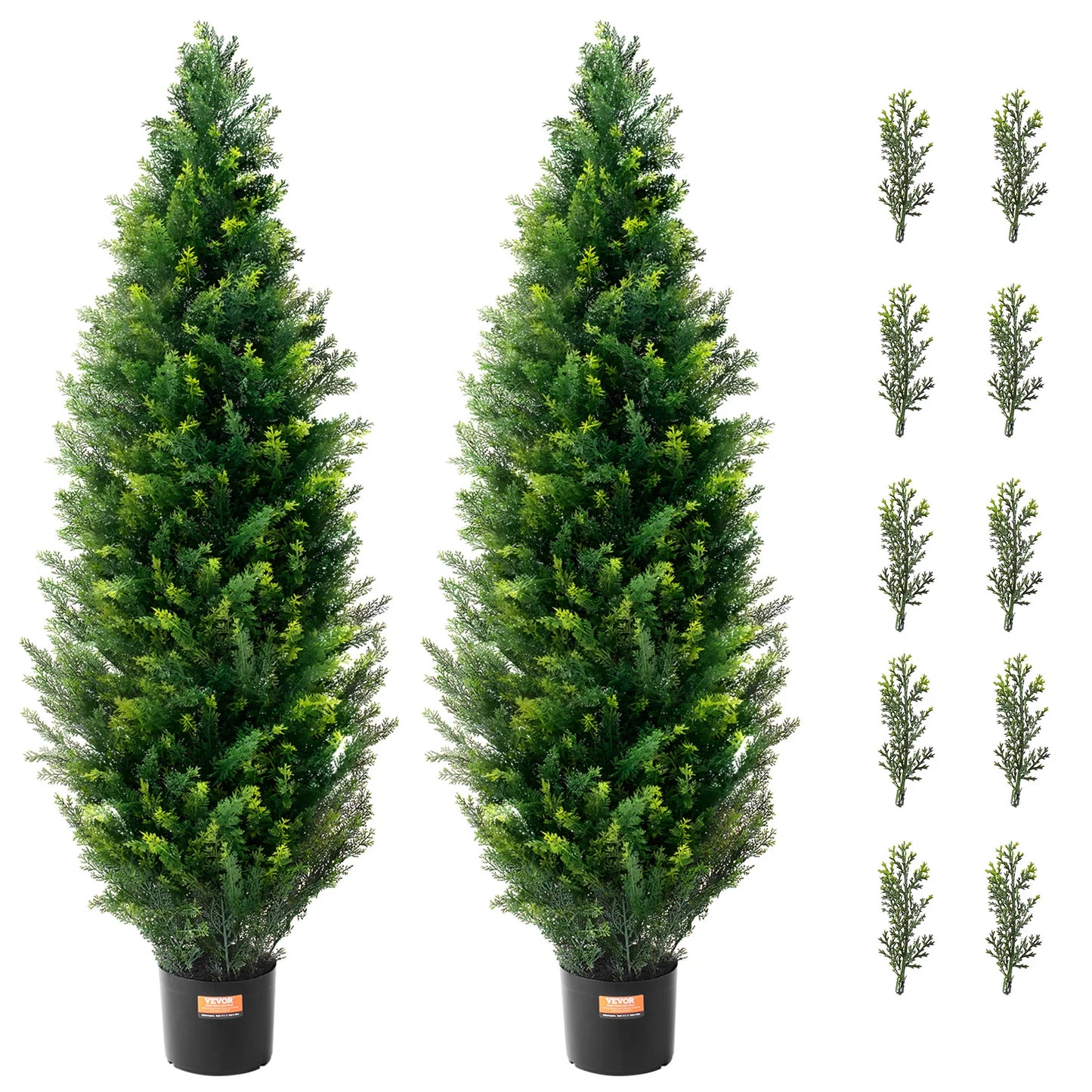 Artificial Cedar Topiary Floor Tree