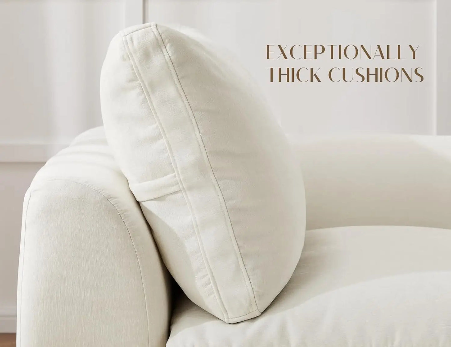 Oversized Modular Cloud Sectional with Removable Covers
