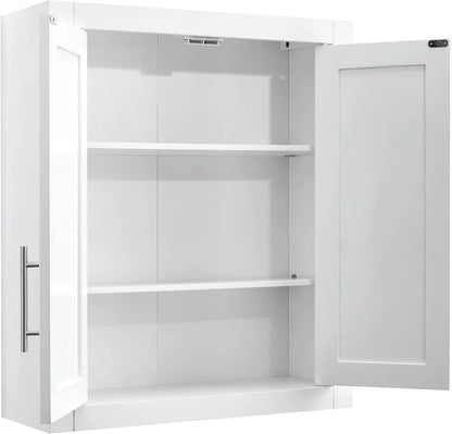 Wall Mounted Bathroom Medicine Storage Cabinet