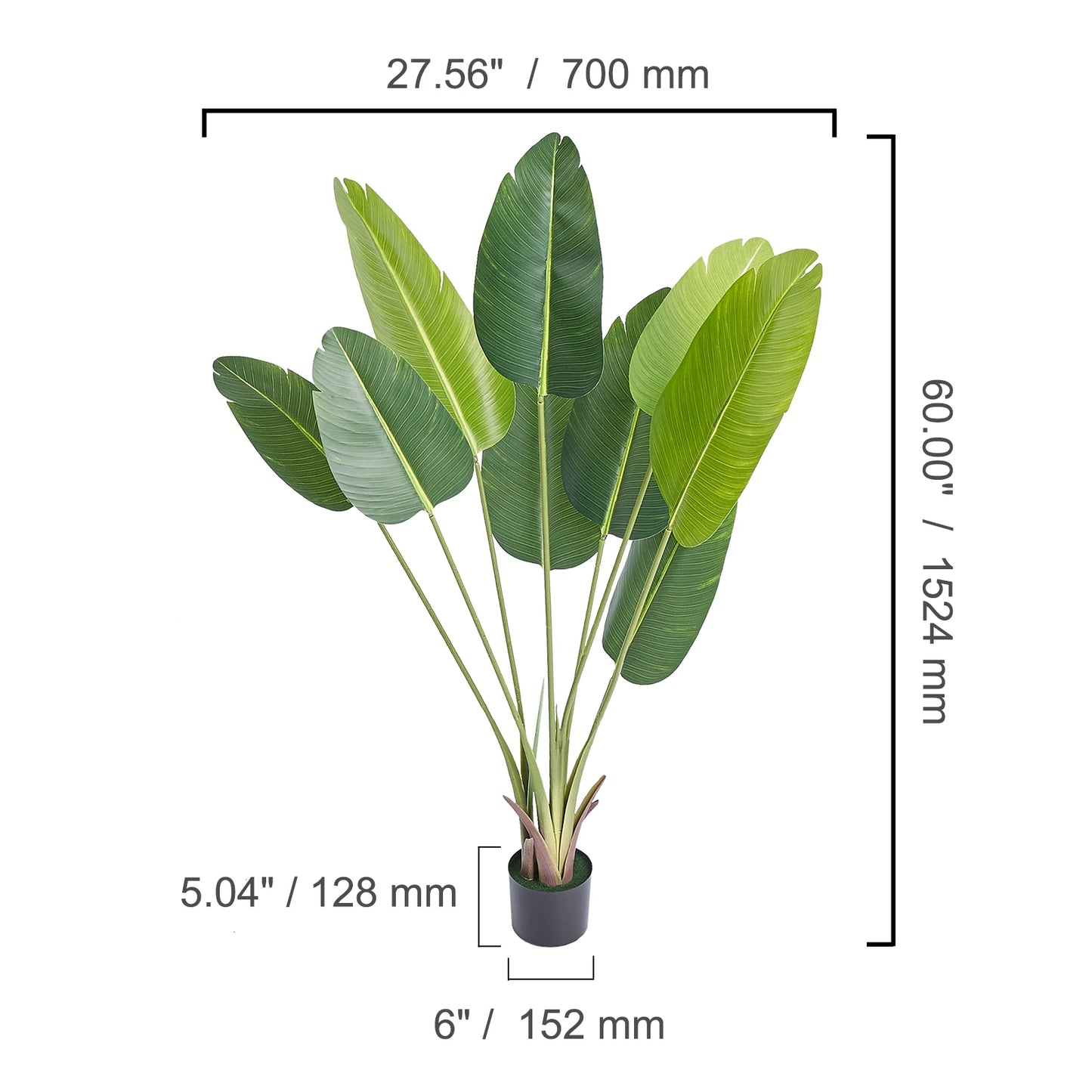 Artificial Palm Floor Tree