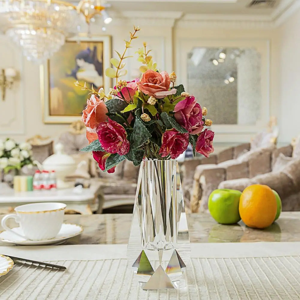 Crystal Flower Bud Vase
