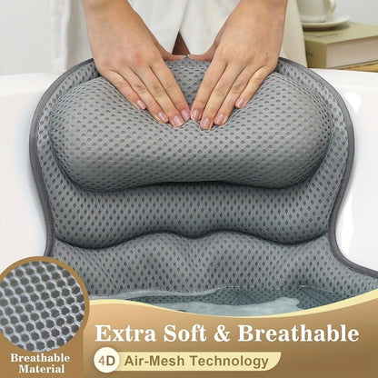 Luxury Non-Slip Spa Bath Support Pillow