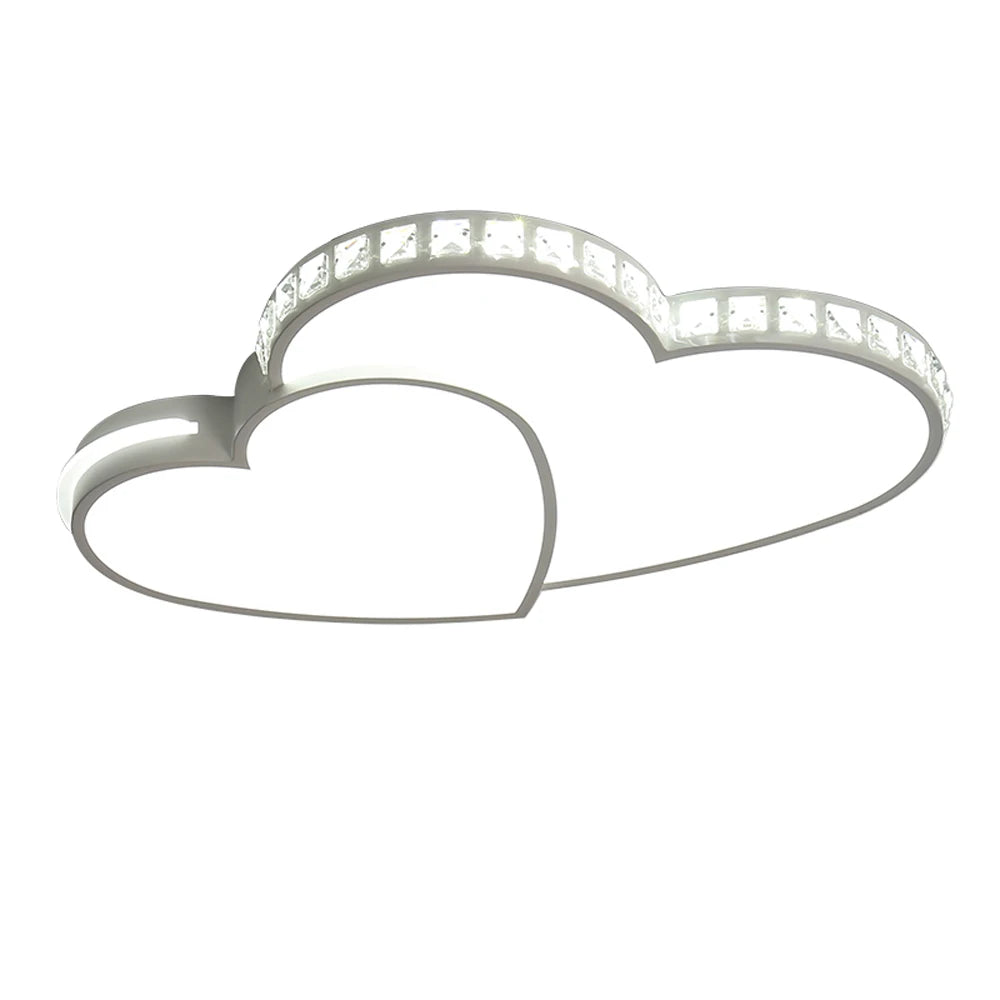 Modern Heart Shaped LED Ceiling Light