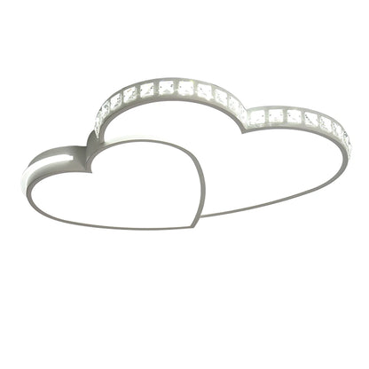 Modern Heart Shaped LED Ceiling Light
