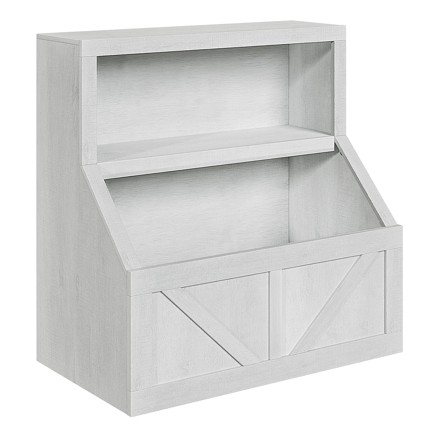 Kids Wooden Toy Storage Organizer Bookshelf