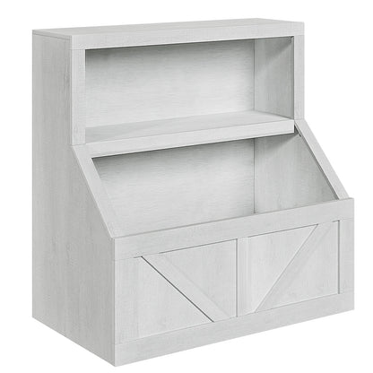 Kids Wooden Toy Storage Organizer Bookshelf