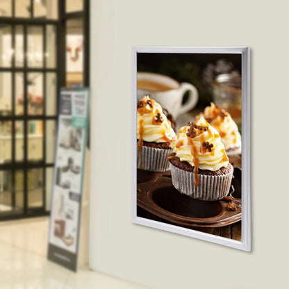 LED Backlit Movie Poster Light Box Display Frame 24x36