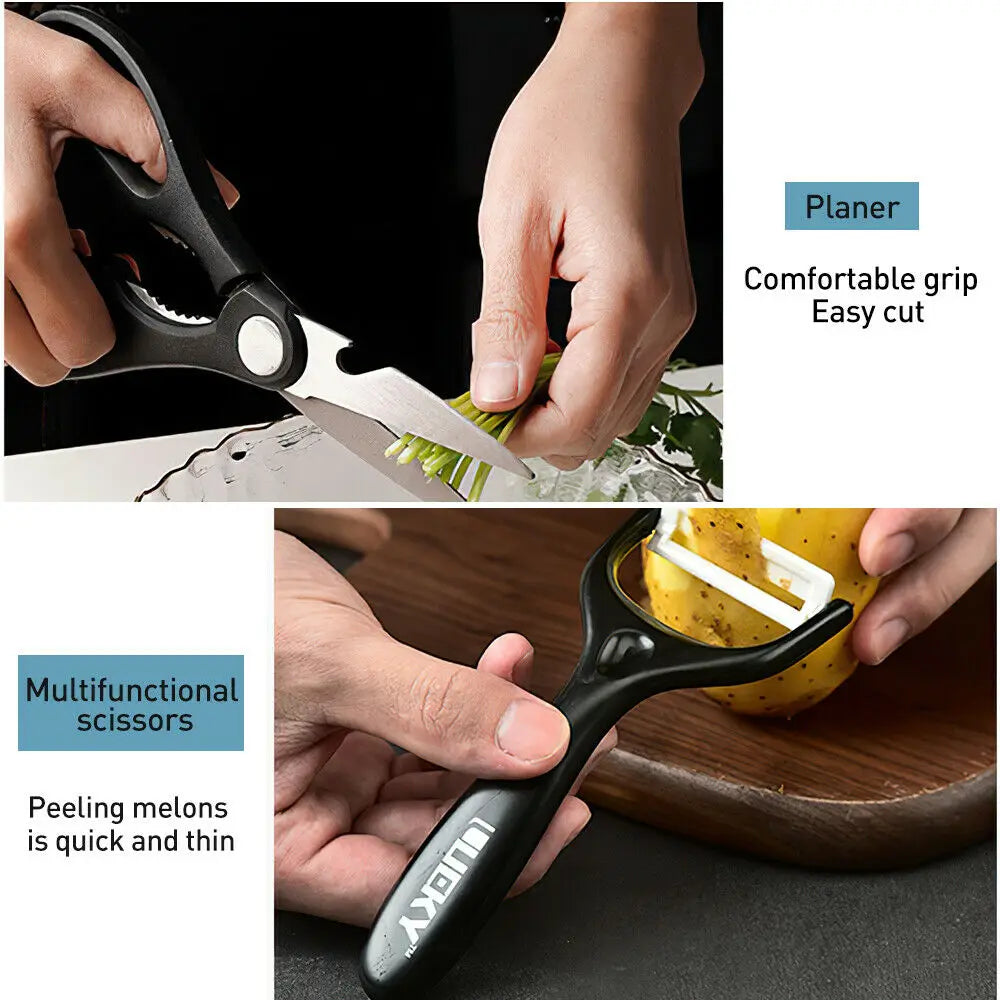 Prestige Stainless Steel Professional Kitchen Knife Set