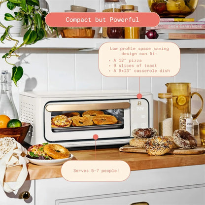 Infrared Air Fryer Toaster Oven 9-Slice 1800W