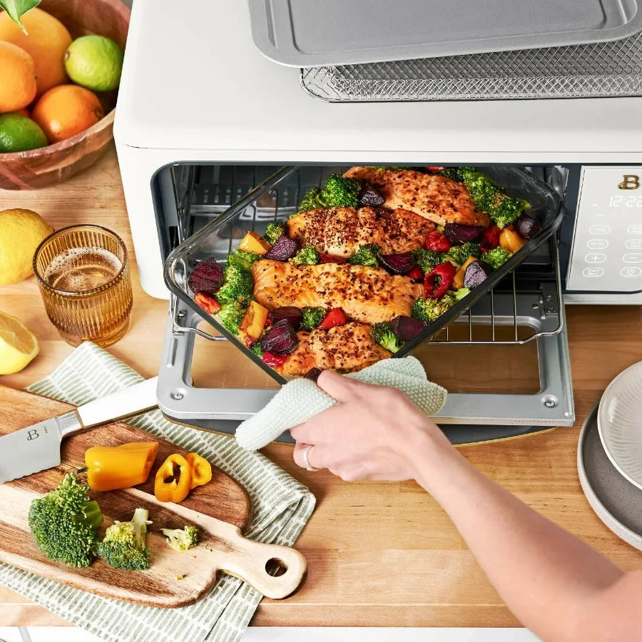 Infrared Air Fryer Toaster Oven 9-Slice 1800W