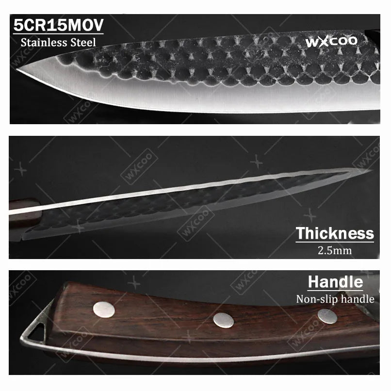 Valence 8 Piece Professional Chef Knife Set