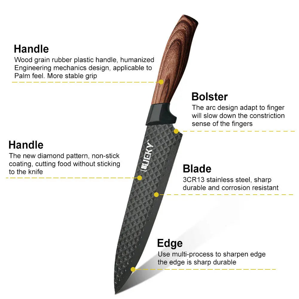 Prestige Stainless Steel Professional Kitchen Knife Set