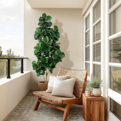 Artificial Fiddle Leaf Fig Floor Tree