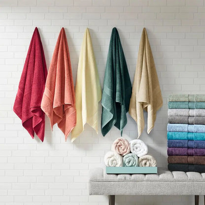 Luxury 8 Piece Cotton Bathroom Towel Set