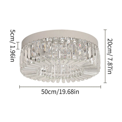 Luxury Crystal LED Ceiling Light Fixture