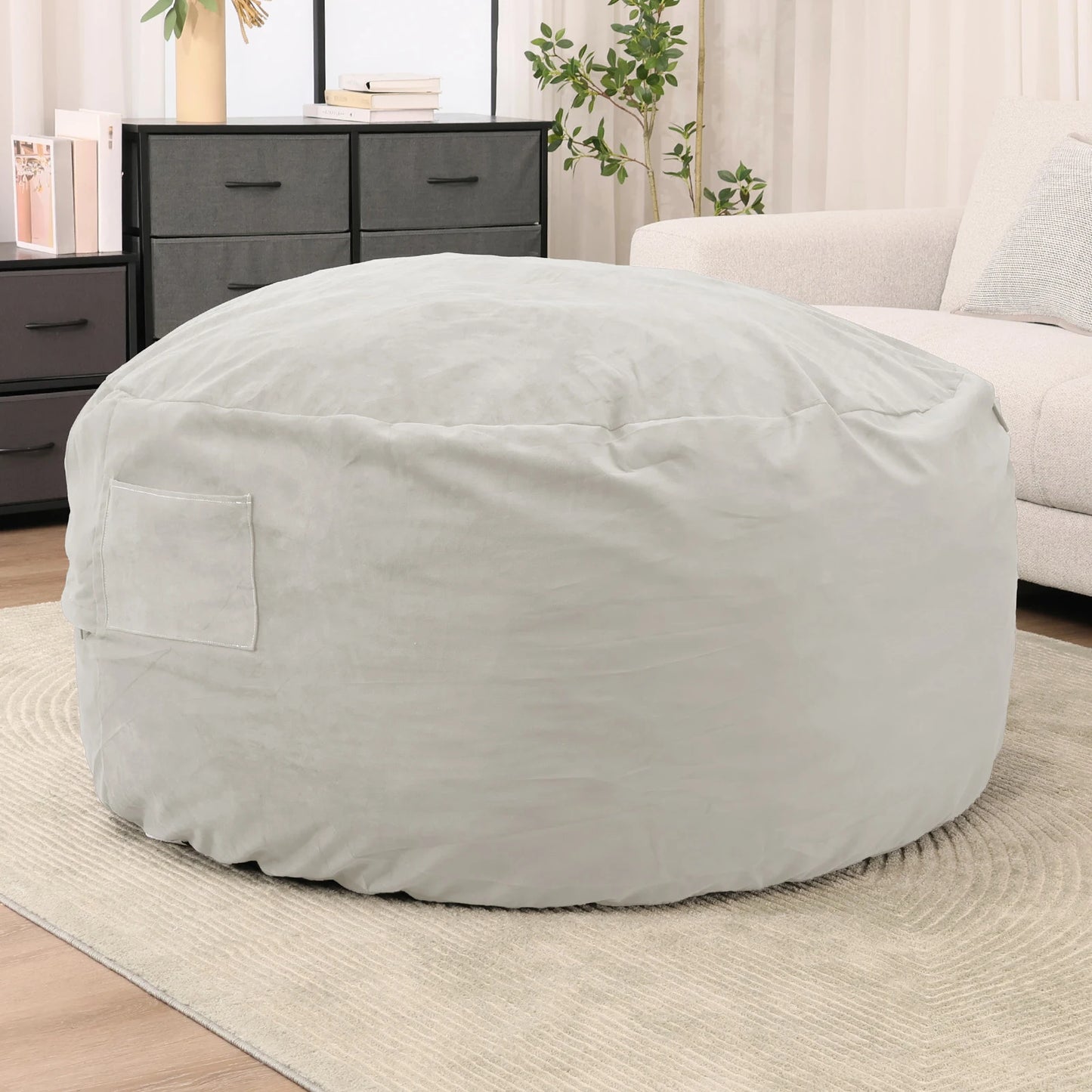 Oversized Bean Bag Chair for Gaming and Relaxing