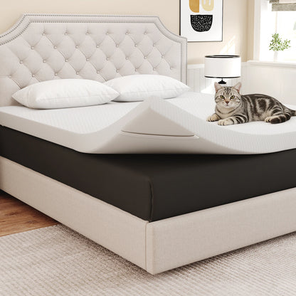 4 Inch Gel Infused Memory Foam Mattress Topper