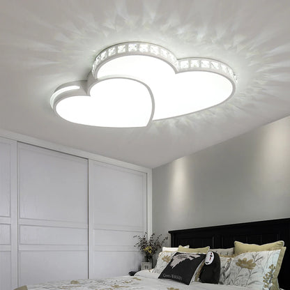 Modern Heart Shaped LED Ceiling Light