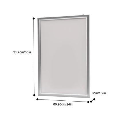 LED Backlit Movie Poster Light Box Display Frame 24x36