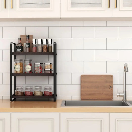 3-Tier Countertop Organizer Shelf for Bathroom Storage