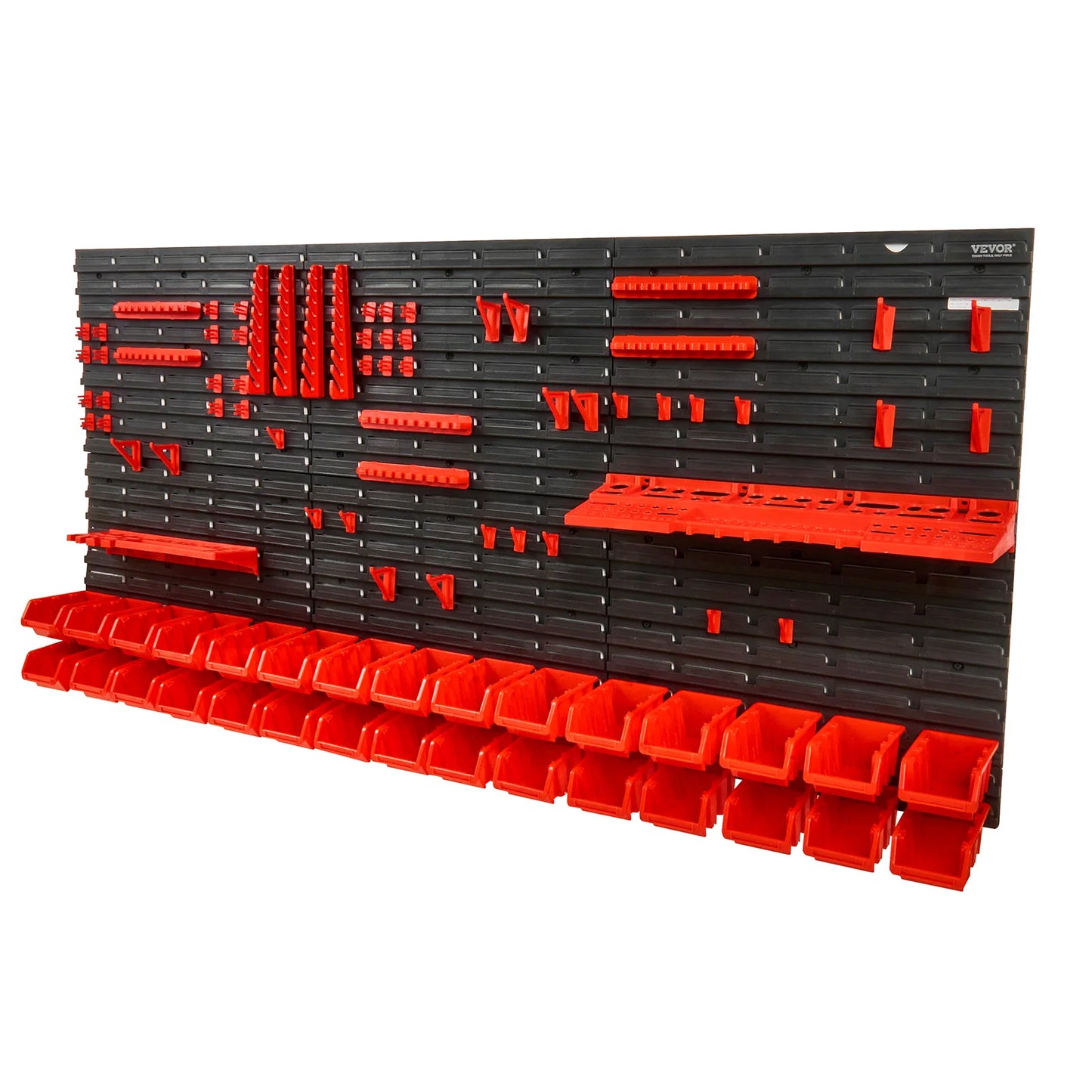 Wall Mounted Garage Tool Organizer Storage Rack