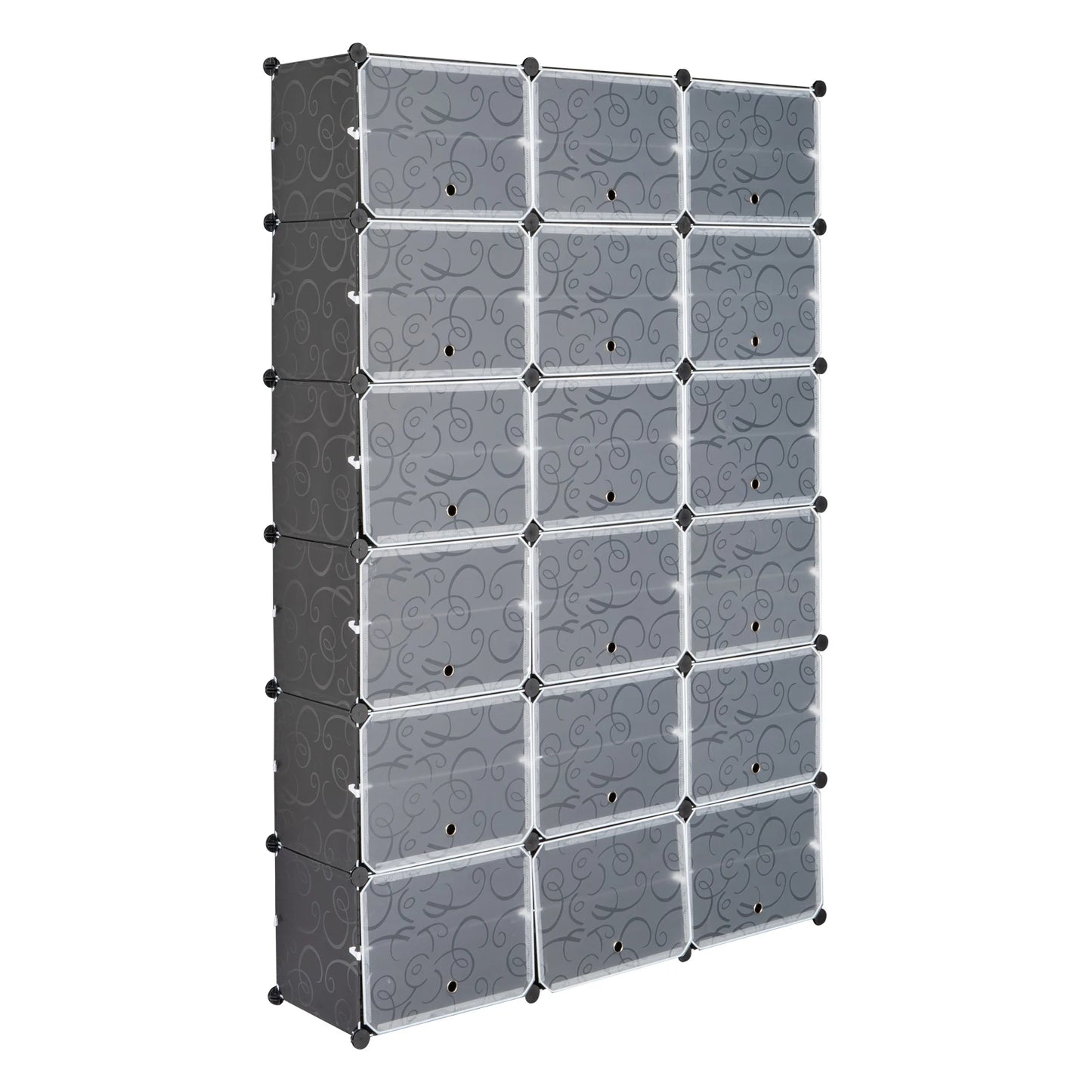 12-Tier Portable Shoe Storage Organizer Rack