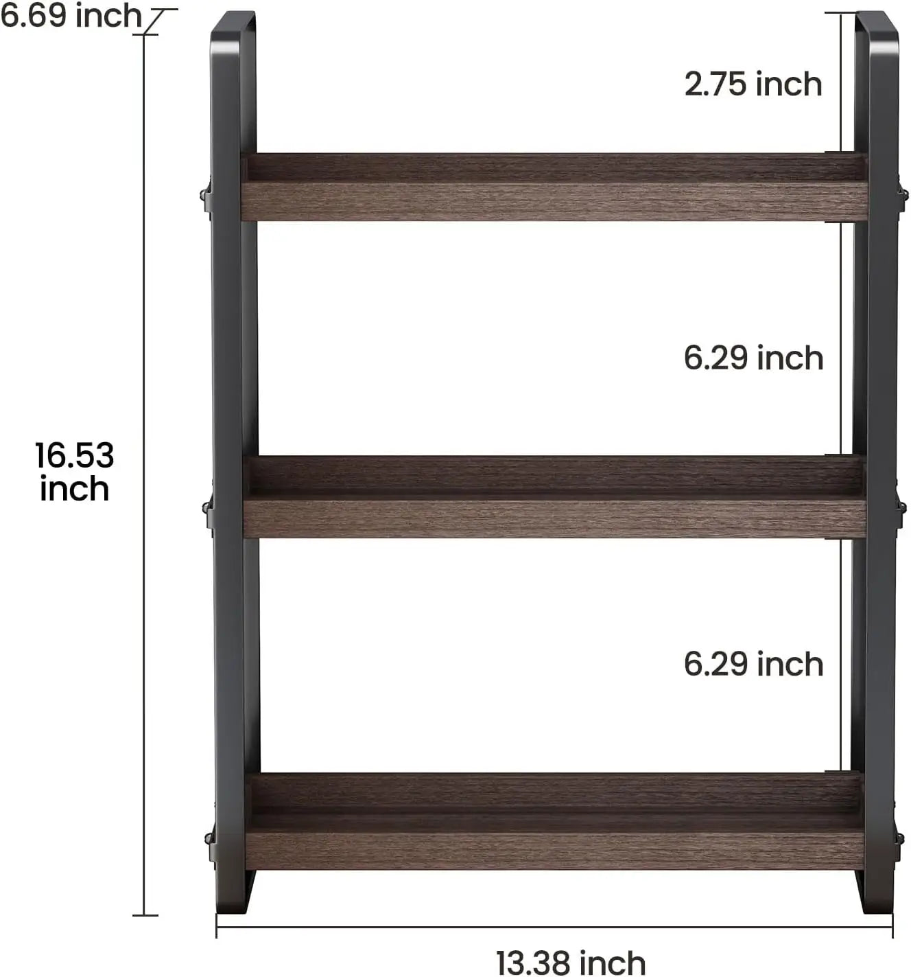 3-Tier Countertop Organizer Shelf for Bathroom Storage
