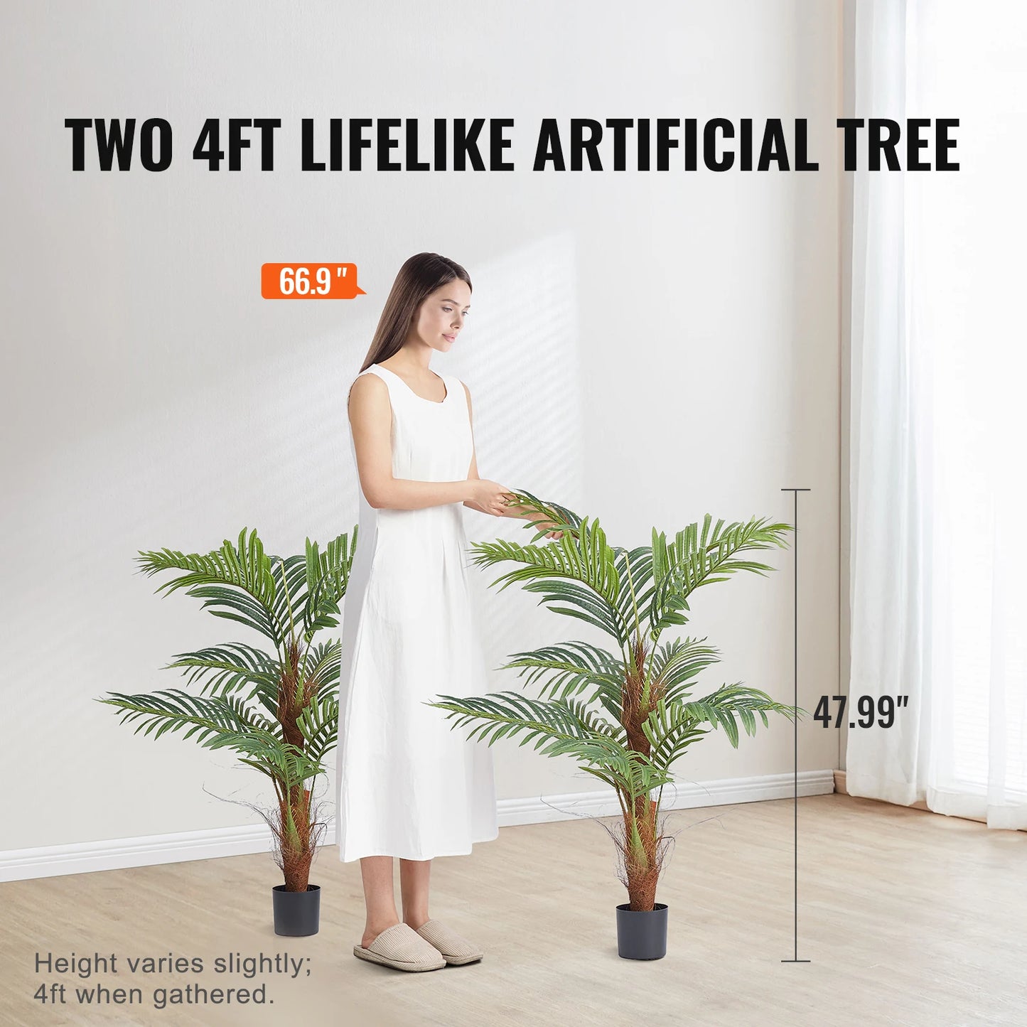 Artificial Palm Floor Tree