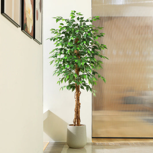 Artificial Ficus Floor Tree