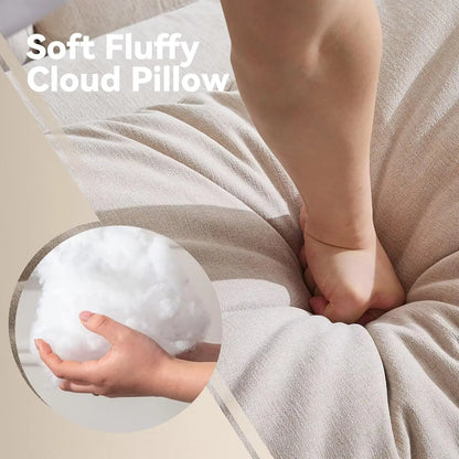 Oversized Modular Cloud Sectional with Removable Covers