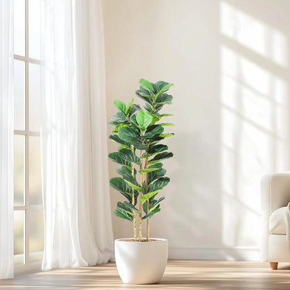 Artificial Fiddle Leaf Fig Floor Tree
