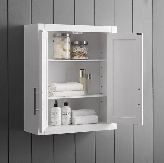 Wall Mounted Bathroom Medicine Storage Cabinet