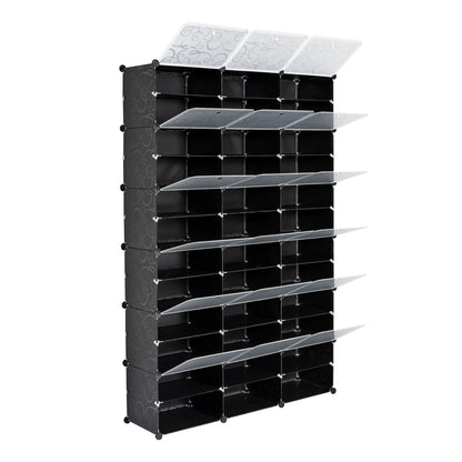 12-Tier Portable Shoe Storage Organizer Rack