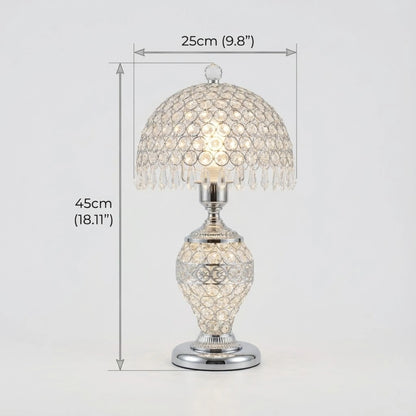Lumiere Crystal Table Lamp Luxury Home Decor