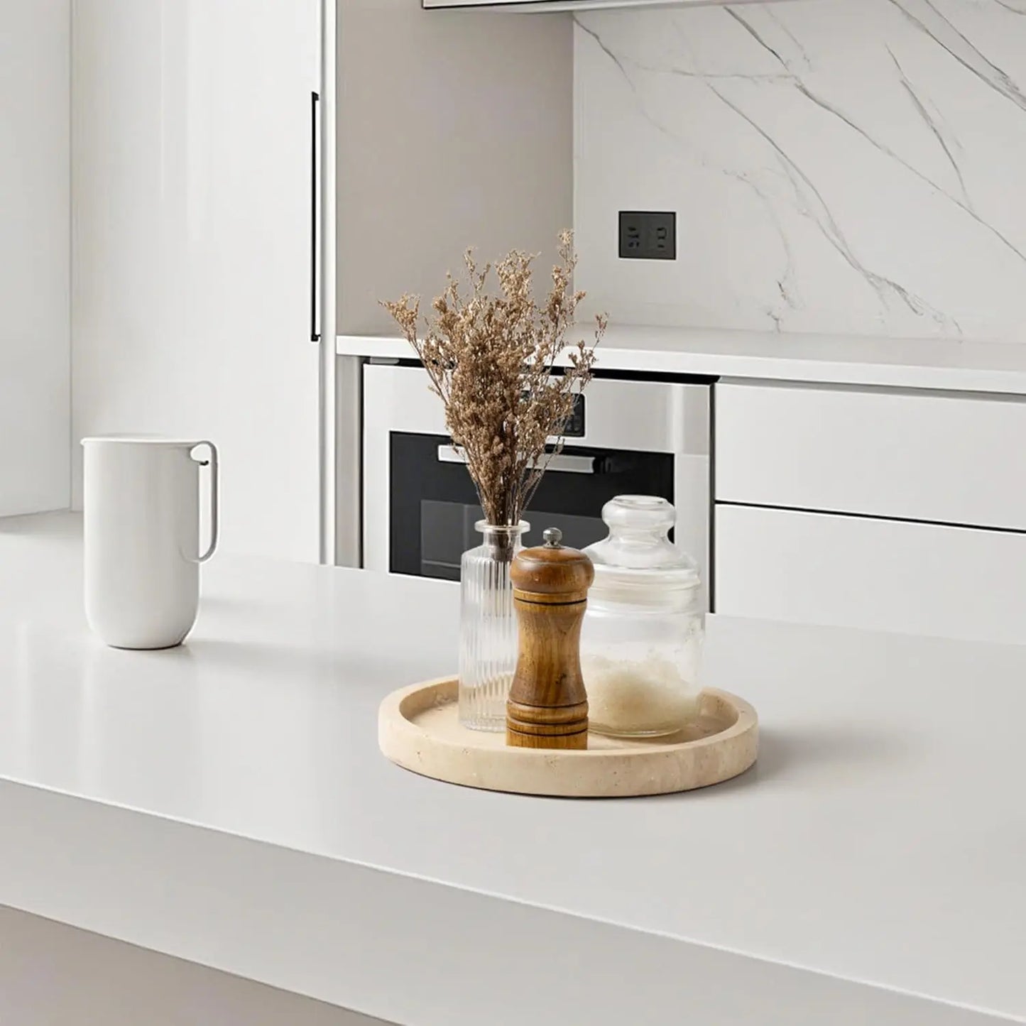 Luxury Marble Decorative Vanity Organizer Tray