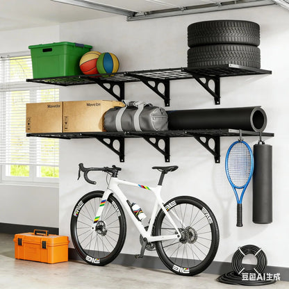 Heavy Duty Wall Mounted Garage Storage Shelves