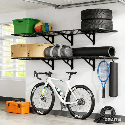Heavy Duty Wall Mounted Garage Storage Shelves